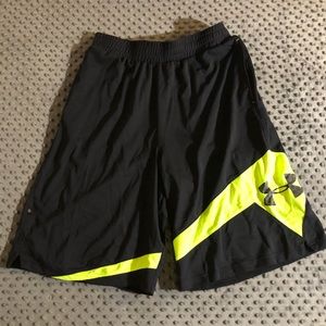 Men’s Black Under Armour Athletic Shorts